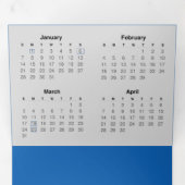 2024 Griekenland Reiskalender met Grieks Vakantie Drieluik Programma (Binnenzijde eerst)