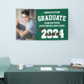 2024 Groene Afstuderen banner met Pet