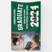 2024 Groene Afstuderen banner met Pet
