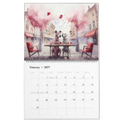 2024 Grote Deen Water Kleur () Kalender (Feb 2027)
