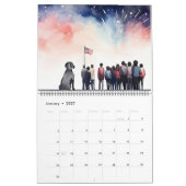 2024 Grote Deen Water Kleur () Kalender (Jan 2027)