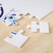 2024 Grote Zus Wachten op Nieuwe Baby Sibling Legpuzzel (Zijkant)