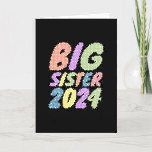 2024 Grote Zuster Girly Stippen Kaart