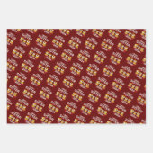 2024 Grote Zuster Tijger Liefde Harten Inpakpapier Vel (Voorkant 3)