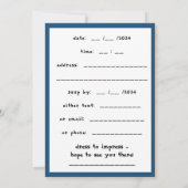 2024 HaLLowEEn feestuitnodiging van dalDesignNZ Kaart (Achterkant)