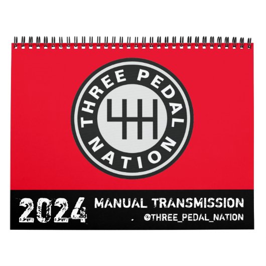 2024 HANDMATIGE TRANSMISSIEKALENDER KALENDER (Hoes)