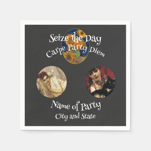 2024 Happy Hour Bachelor Bachelorette Pensioen Servet (Voorkant)