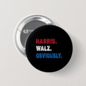 2024 Harris Waltz 2024 Ronde Button 5,7 Cm (Voorkant /achterkant)