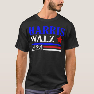 2024 Harris Walz Democraten Kamala Harris Tim T-shirt