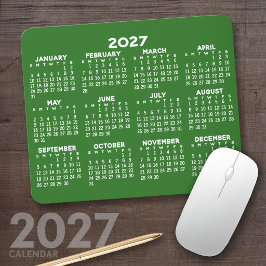 2024 heel jaar bekijk kalender - horizontaal - Gro Muismat