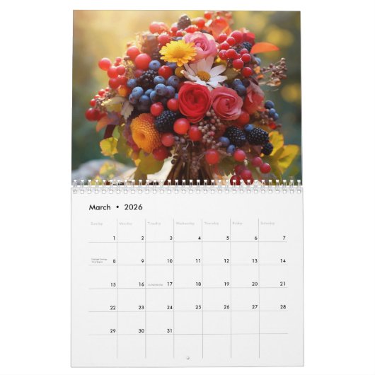 2024 Herfst schilderij Kalender (Mar 2026)