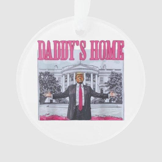 2024 HET HUIS VAN PAPA ORNAMENT (voorkant)