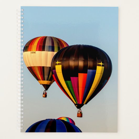 2024 Hete Luchtballonplanner Planner (Voorkant)