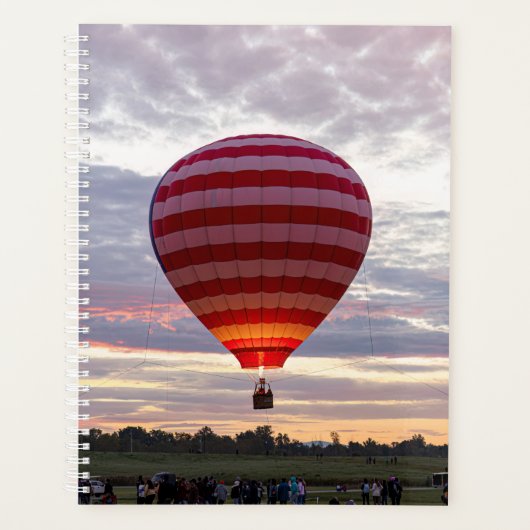 2024 Hete Luchtballonplanner Planner (Voorkant)