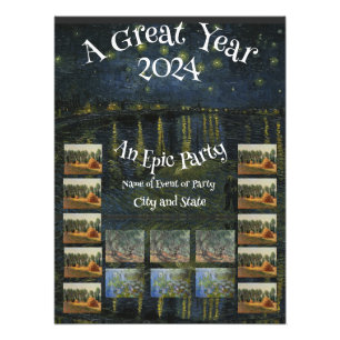 2024 High School Reünie Verjaardag Vakantie Cruise Foto Afdruk