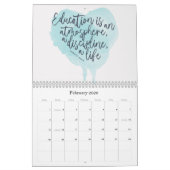 2024 Homeschool leven originele citaten kalender (Feb 2026)