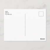 2024 Honkbal Foto Afstuderen Aankondiging II Briefkaart (Achterkant)