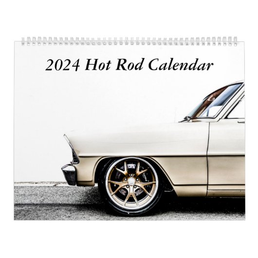 2024 Hot Rod Kalender (Hoes)