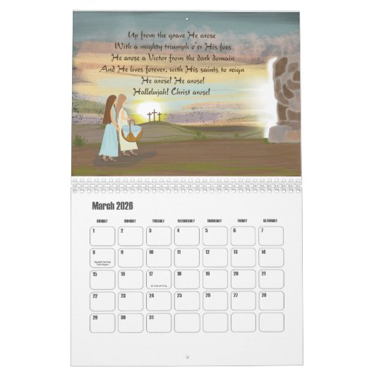 2024 Hymne Favorieten Kalender (Mar 2026)