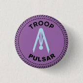2024 IGGPPCamp Troop Pride Compass Button (Voorkant)