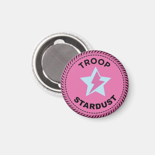 2024 IGGPPCamp Troop Pride Star Magnet (Voorkant / Achterkant)