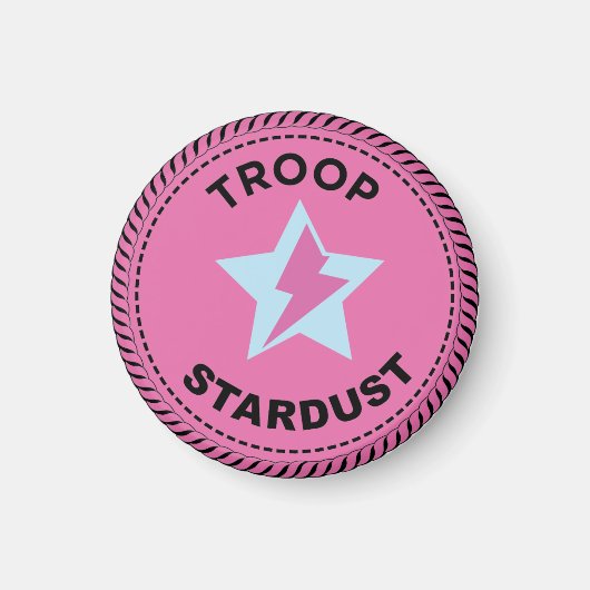 2024 IGGPPCamp Troop Pride Star Magnet (Voorkant)