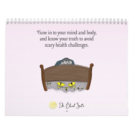 2024 Infinite Body Awareness Calendar van Chad Sat Kalender (Hoes)