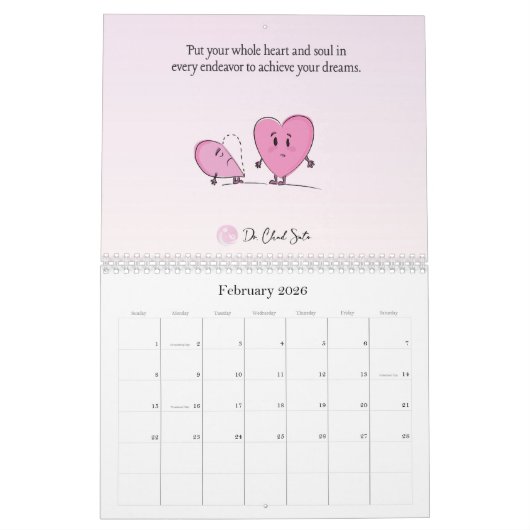 2024 Infinite Body Awareness Calendar van Chad Sat Kalender (Feb 2026)