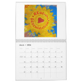 2024 Inspirerend Kalender van Origineel Kunstwerk (Mar 2026)