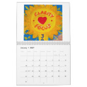 2024 Inspirerend Kalender van Origineel Kunstwerk (Jan 2027)