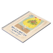 2024 Jaar Tekst Notitieboek Psalm 56:3 (Linkerzijde)