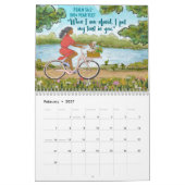 2024 Jaar Tekst PS 56:3 Kalender (Feb 2027)