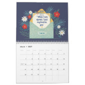 2024 Jaar Tekstkalender Kalender (Mar 2027)