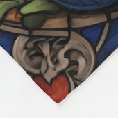 2024 Jaar van Blue Dragon Fleece Deken (Hoek)