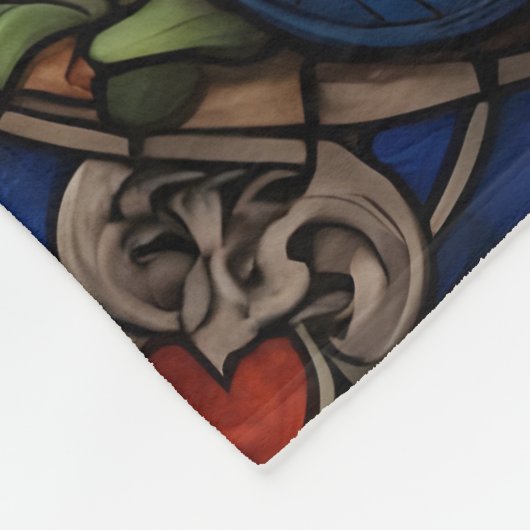 2024 Jaar van Blue Dragon Fleece Deken (Hoek)