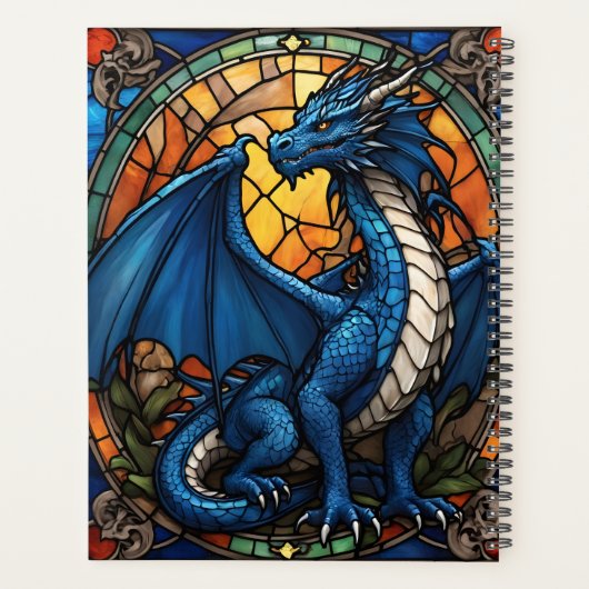 2024 Jaar van Blue Dragon Planner (Achterkant)