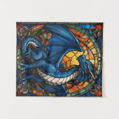 2024 Jaar van Blue Dragon Wandkleed (Voorkant (horizontaal))