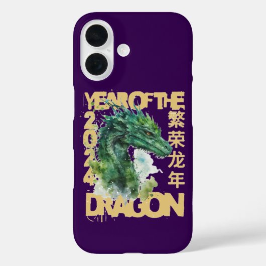 2024 JAAR VAN DE DRAAK Chinees nieuwjaar cadeau id Case-Mate iPhone Case (Achterkant)