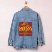 2024 Jaar van de Draak Chinees Nieuwjaar Denim Jacket (Hangar)