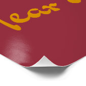 2024 Jaar van de Draak Chinees Nieuwjaar Perfect Poster (Hoek)