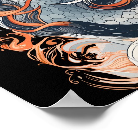 2024 Jaar van de Draak Poster (Hoek)