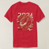 2024 Jaar van de Draak T-shirt (Design voorkant)