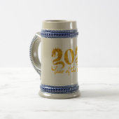 2024 JAAR VAN DE DRAGON GOUD BIERPUL (Voorkant links)