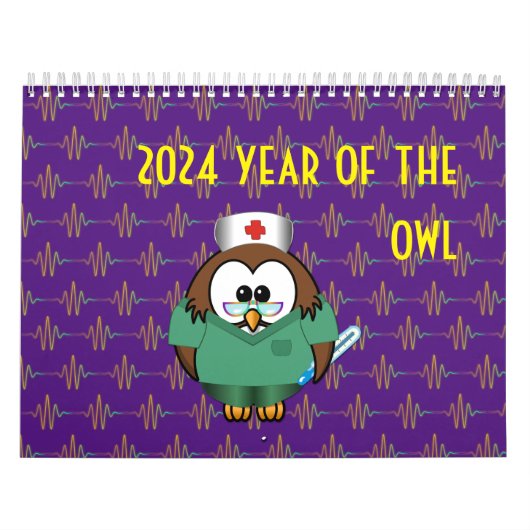 2024 Jaar van de Uil Kalender (Hoes)