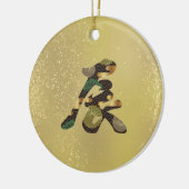 2024 Japanse Kanji Dragon Keramisch Ornament (Links)