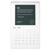 2024 Jenny Lawson zodiac citaat kalender (Jan 2026)