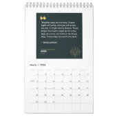 2024 Jenny Lawson zodiac citaat kalender (Mar 2026)