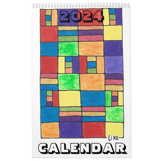 2024 Jlikeart Kalender (Hoes)