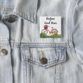 2024 JW Conventie verklaren het goede nieuws Vierkante Button 5,1 Cm (In situ)