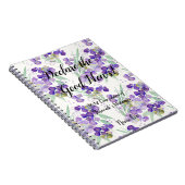 2024 JW convention hydrangeas Notitieboek (Rechterzijde)